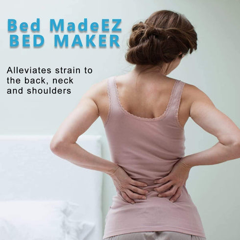 Bed Maker and Mattress Lifter Tool Helps Lift and Hold The Mattress- Can Tuck Sheets or Bed Skirts Alleviating Excess Strain. Patented and Made in...