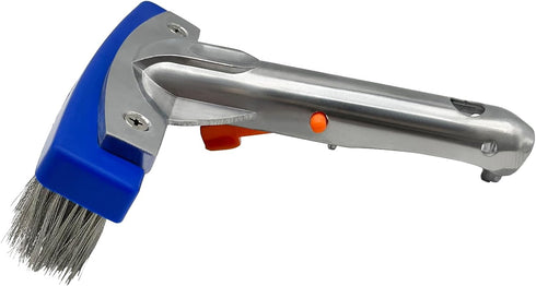 Poolzilla Small Hard Bristle Brush for Gunite and Concrete Pools, Not for Vinyl Use, Clean Walls and Tiles...