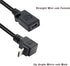 Micro USB to Mini USB Adapter Cable 27CM Up & Down Angle Micro USB Male to Mini USB Female Charging and Data Sync Cord(2Pack)...