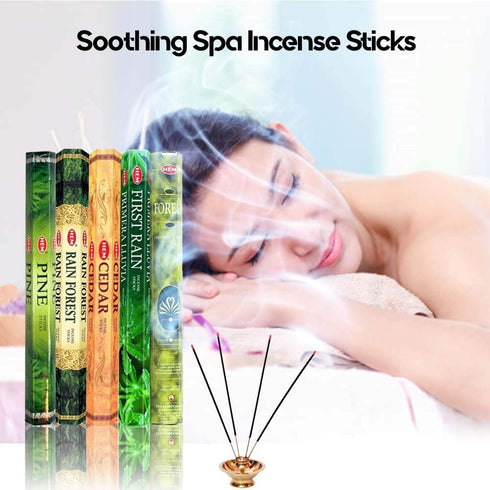 Hem Incense Forest Cedar Pine Rain Forest First Rain 5 x 20, 100 Sticks…...