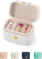Travel Jewelry Ring Case,Small Jewelry Ring Box,Ring Holder,Mini Travel Jewelry Case Portable Ring Storage Case, for Women Girls, for Travel,Busin...