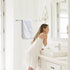Bathroom Towel Holder Towel Bar Wall Mounted: 16'' One-Piece Bathroom Towel Rack without Assembly, Hand Towel Holder for Bathroom Decor Accessorie...