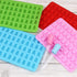 homEdge Silicone Gummy Bear Candy Molds, Set of 4 Packs Non Stick Food Grade Chocolate Gummy Mold Bonus with 2 Dropper-Blue, Red, Green and Pink...
