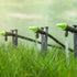 45 Pieces Drip Emitter Garden Flag Irrigation Dripper in 3 Sizes, 1 GPH, 2 GPH, 4 GPH Drip Irrigation Flag Emitter for Garden Watering System...