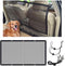 Car Dog Barrier Net, Auto Protection Fence Net Backseat Mesh Pet Barrier, Car Stretchable Obstacle Mesh Divider Net Car Adjustable Safety Mesh for...