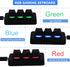 3 Key Macropad,RGB Backlit Programmable Macropad Mechanical Keyboard One Handed Macro Mechanical Keyboard USB Shortcut Multifunction Keyboard(Blac...