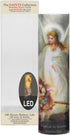 Stonebriar The Saints Collection Guardian Angel Flickering LED Prayer Candle with Automatic Timer, Religious Gift Ideas for Mom, Dad, Sister, Brot...