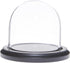 Plymor 3" x 3" Glass Display Dome Cloche (Black MDF Wood Base)...