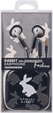 QearFun Bunny Earbuds for Kids, Kawakii Wired Earbud & in-Ear Headphones Gift for School Girls and Boys with Microphone and Lovely Earphones Stora...