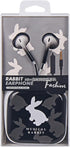 QearFun Bunny Earbuds for Kids, Kawakii Wired Earbud & in-Ear Headphones Gift for School Girls and Boys with Microphone and Lovely Earphones Stora...