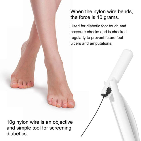 10 Grams Diabetic Foot Monofilament Test Pen Foot Neuropathy Test Monofilaments for Diabetes Foot Ulcers...