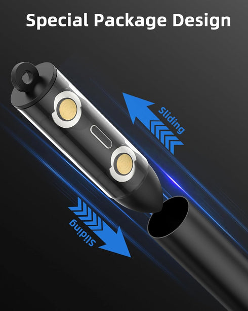 YKZ USB-C Magnetic Connector 3 Packs, 7 Pin USB C Magnetic Adapter for Round-Shaped Magnetic Charging Cable, Compatible with All USB C Devices...