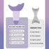 Eyeliner Stencils 4Pcs Reusable Silicone Eyeliner Aid Mascara Shield Eyeliner Eyelash Eyeshadow Lipstick Applicator Guide Tool Multifunctional Eye...