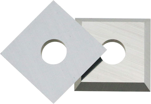 DLtools 12mm Carbide Inserts for Wood- (12mmX12mmX1.5mm)4-Edge Square Straight Carbide Insert Replacement Cutters for Woodworking Lathe Turning To...