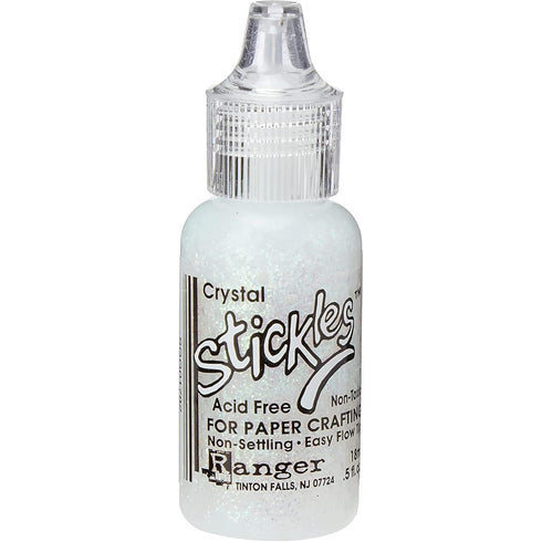 RANGER Stickles Glitter Glue .5oz, Crystal...
