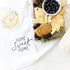 The Cotton & Canvas Co. Home Sweet Home Soft and Absorbent Kitchen Tea Towel, Flour Sack Towel and Dish Cloth...