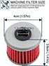 6 Pack Yerbay Compatible Motorcycle Oil Filter for Honda CRF150R CRF250R CRF450R CRF450X CRF250X...