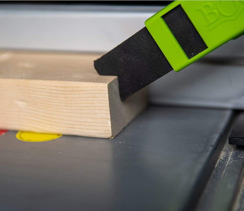 BOW Products MINI PushPRO PP2 - Push Stick for Table Saws - EVA Tipped Push Block That Reduces Vibrations and Improves Material Grip - Woodworking...