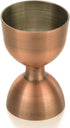 Barfly M37098ACP Heavy-Duty Straight Rim Bell Jigger, 25 ml x 50 ml, Antique Copper...