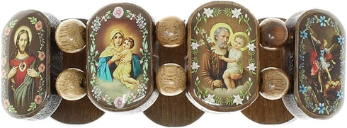 Intercession™ Stretch Bracelet - Made in Brazil (Walnut - 7 in)...