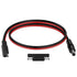 iGreely SAE Plug to DC 5.5mm x 2.1mm Male 14AWG 2ft/60cm Adapters Cables with SAE Polarity Reverse Adapter for Automotive, RV, Solar Panel...