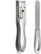 SGNEKOO Wide Jaw Opening Nail Clippers with Diamond Nail File Set, Safety Gear Lock Large for Hard/Thick Toenail,Heavy Duty Fingernail Cutter Trim...
