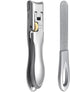 SGNEKOO Wide Jaw Opening Nail Clippers with Diamond Nail File Set, Safety Gear Lock Large for Hard/Thick Toenail,Heavy Duty Fingernail Cutter Trim...