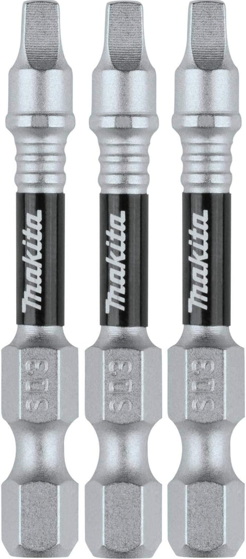 Makita E-00810 Impact XPS™ #3 Square 2" Power Bit, 3/pk...