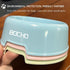 BOCHO Plastic Dog Bowls,Food Dishes & Water Bowl for Dogs, Cats or Other Small Animals-Color Set (Candy colors, Small)...