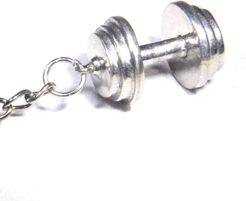 Antique Dumbbell Keychain...
