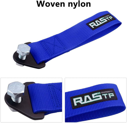 RASTP High Strength Racing Tow Strap (Blue)...