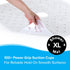 SlipX Solutions 27" Oversize Square Shower Mat, Non-Slip Mat for Elderly & Kids, 100+ Power Grip Suction Cups for Smooth Surfaces, Machine Washabl...