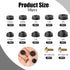 Faucet Washers,58 Pack Faucet Washer Assortment Kit Faucet Parts Washer Flat and Beveled Rubber Faucet Washers Assortment Replacement Kit for Repa...