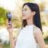 Handheld Portable Fan,Mini Personal Foldable Hand Fan,4000mAh Battery Operated,USB Rechargeable,5 Adjustable Speeds Desk Table Fan with Base,Lanya...