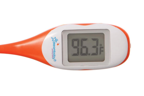 Dreambaby Rapid Response Digital Thermometer with Fever Alert, Orange...