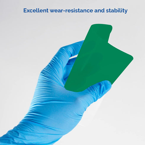 Dental Soft Splint, 5 Sheets 3 mm Dental Lab Splint Thermoforming Material for Vacuum Forming Machine 5'' x 5'' (Square, Green)...