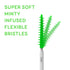 Grin Softstx, Gentle Dental Picks, 90 Count, Soft Flexible Bristles, Textured Plaque Removing Toothpick, Minty Flavor, for Between Teeth, Refillab...