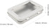 2Pack Portable Dental Floss Case with Transparent Window,Empty 3.4 * 2.3 * 0.7inch / 87x60x18mm Reusable Floss Holder,Dental Floss Dispenser for T...