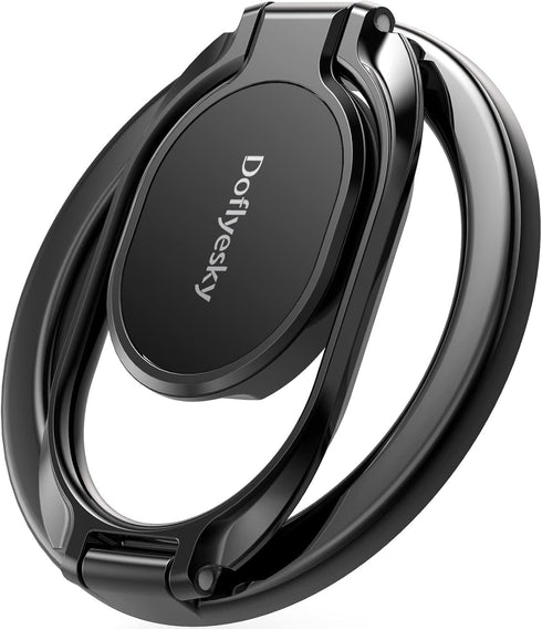 Adjustable Phone Ring Holder with Magsafe - Magnetic Car Mount Compatible Phone Grip and Stand for iPhone, iPad and Smartphones......
