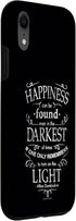 iPhone XR Harry Potter Happiness Quote Case...