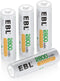 EBL AA 2800mAh High Performance Ni-MH Rechargeable Batteries, 4 Pack...