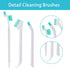 8Pcs Small Cleaning Brush for Household Use, LIOUCBD Bottle Brush Cleaner, Scrub Brushes for Cleaning, Crevice Cleaning Tool for Gaps Corner Water...