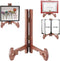 1 Pack Wooden Display Rack Plate Holder Picture Photo Frame Decorative Sign Holder Book Photo Small Easel Plaque Easel Desktop Recipe Wooden Holde...