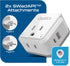 Ceptics Brazil Power Plug Adapter Travel Set, 20W PD & QC, Safe Dual USB & USB-C 3.1A - 2 USA Socket - Compact & Powerful - Also Use in Peru, Chil...