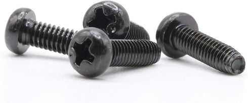 ReplacementScrews 2 Sets of Metric Screws (Model RS-198452) Pan Head - Philips Drive - Black Plated (Pack of 8)...