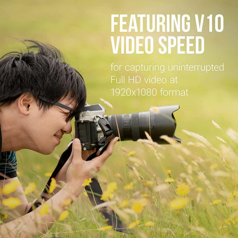 PNY 128GB Elite Class 10 U1 V10 SDXC Flash Memory Card 2-Pack - 100MB/s Read, Class 10, U1, V10, Full HD, UHS-I, Full Size SD...