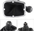 Qiilu 5 Speed Car Gear Shift Knob Gearstick Gaiter Boot Manual Shift Boot Kit for Golf4/Jetta/ 1999-2004...