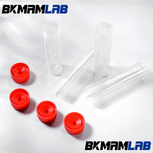 30ml Plastic Small Vials with Screw Caps Sample Tubes,PP Material, Free from DNase, RNase, Human DNA(30pcs)...