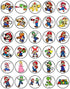 30 x Edible Cupcake Toppers – Classic Video Game Themed Collection of Edible Cake Decorations...