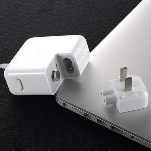 AC Power Adapter Wall Folding Plug Duck Head,US Standard Plug Duck Head Compatible with MaBook Pro Air/Maci Book/Phone/Pod AC Power Adapter (1 -Pa...